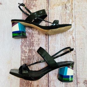 Kate Made in‎ Italy block heal shoes 37